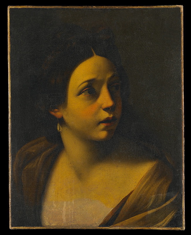 Tête de femme, Giovanni Giacomo Sementi, 17e siècle
