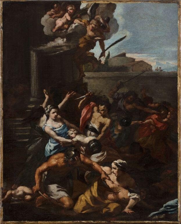 Le Massacre des Innocents, Marco Benefial, 18e siècle