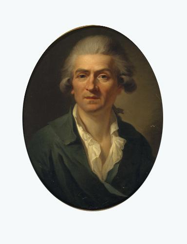 Portrait de Charles-Etienne Perron, horloger, Johann Melchior Wyrsch, 18e siècle