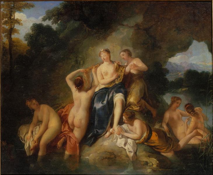 Le repos de Diane, Jean-François de Troy, 18e siècle