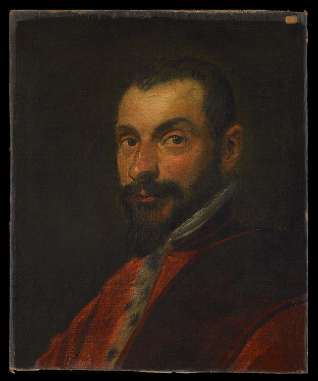 Portrait en buste d'un procurateur de San Marco, Доменико Робусти