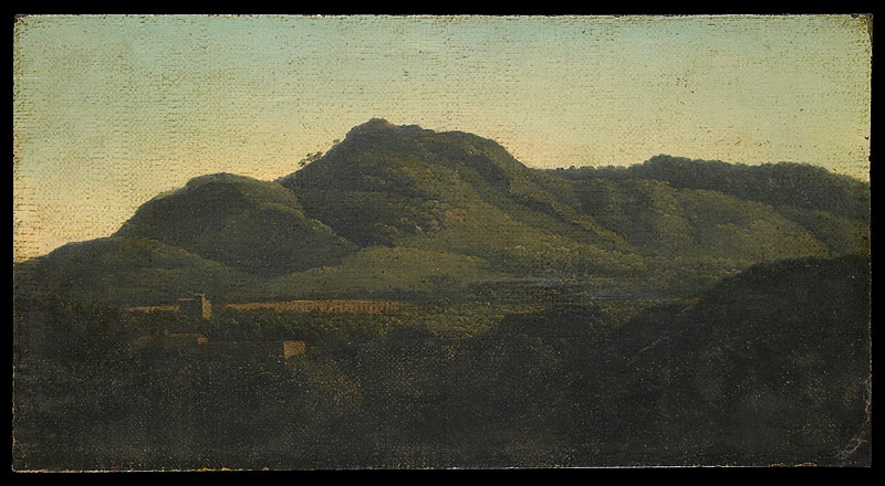 Vue du Monte Cavo, Jean Joseph Xavier Bidauld, 1785-1790