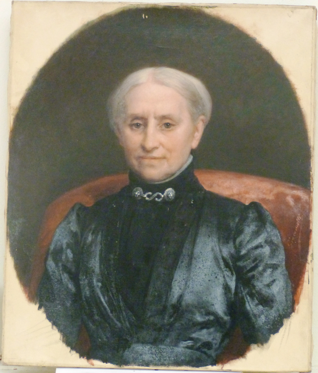 Portrait d'une femme âgée, Félix Henri Giacomotti, 2e moitié 19e siècle, 1er quart 20e siècle