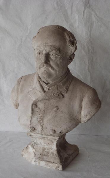 Buste d'homme, Just Becquet, 19e siècle
