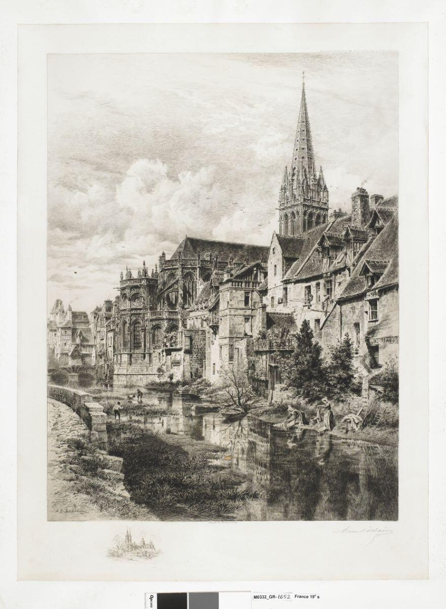 Saint-Pierre de Caen, Alfred-Louis Brunet-Debaines, 1891