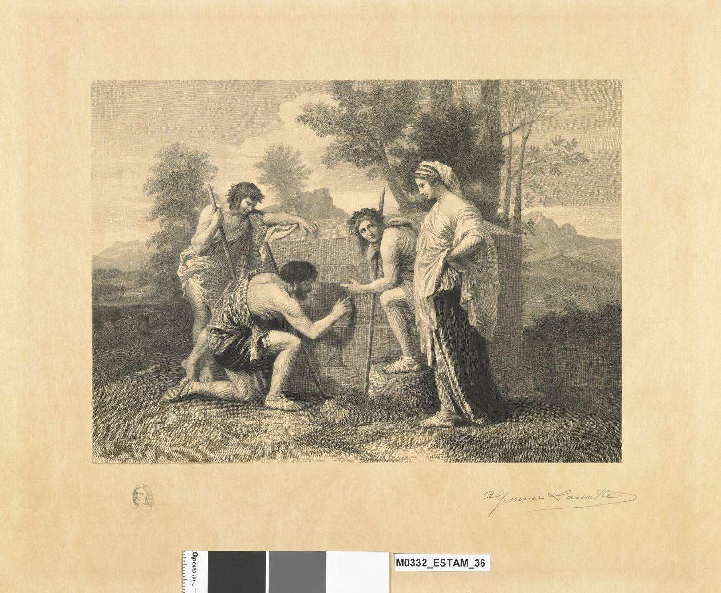 Les bergers d'Arcadie ; Et in Arcadia ego_0