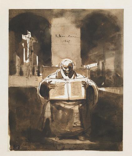 Le bon curé, François Marius Granet, 1847