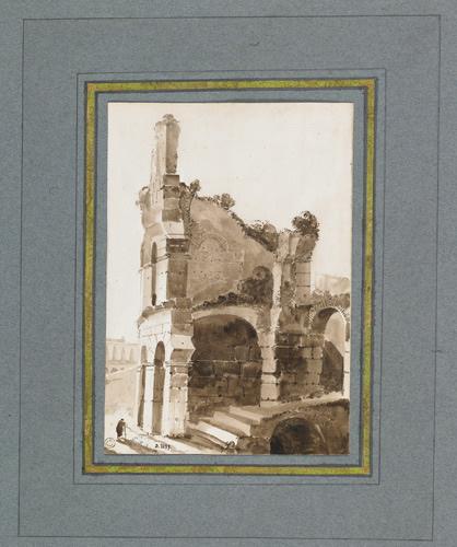 Vue d'une ruine romaine, François Marius Granet, 1819