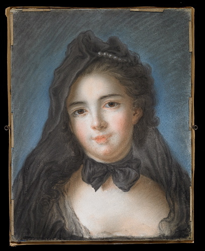 Portrait présumé de Marie-Sophie-Charlotte de la Tour d'Auvergne, princesse de Beauvau, Jean-Marc Nattier, 18e siècle