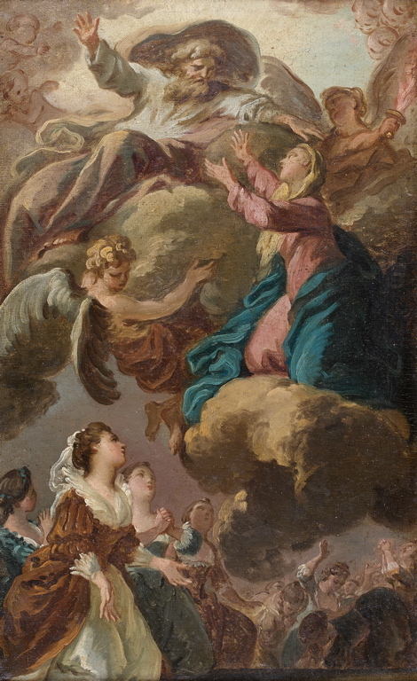 Intercession à la Vierge, Nicolas René Jollain, 1769 vers