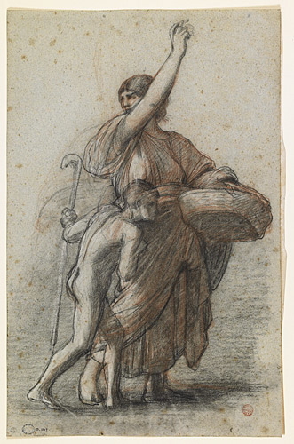 Agar et Ismaël, Léon Benouville, 19e siècle