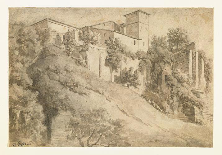 Paysage d'Italie, Gaspard Dughet, 17e siècle