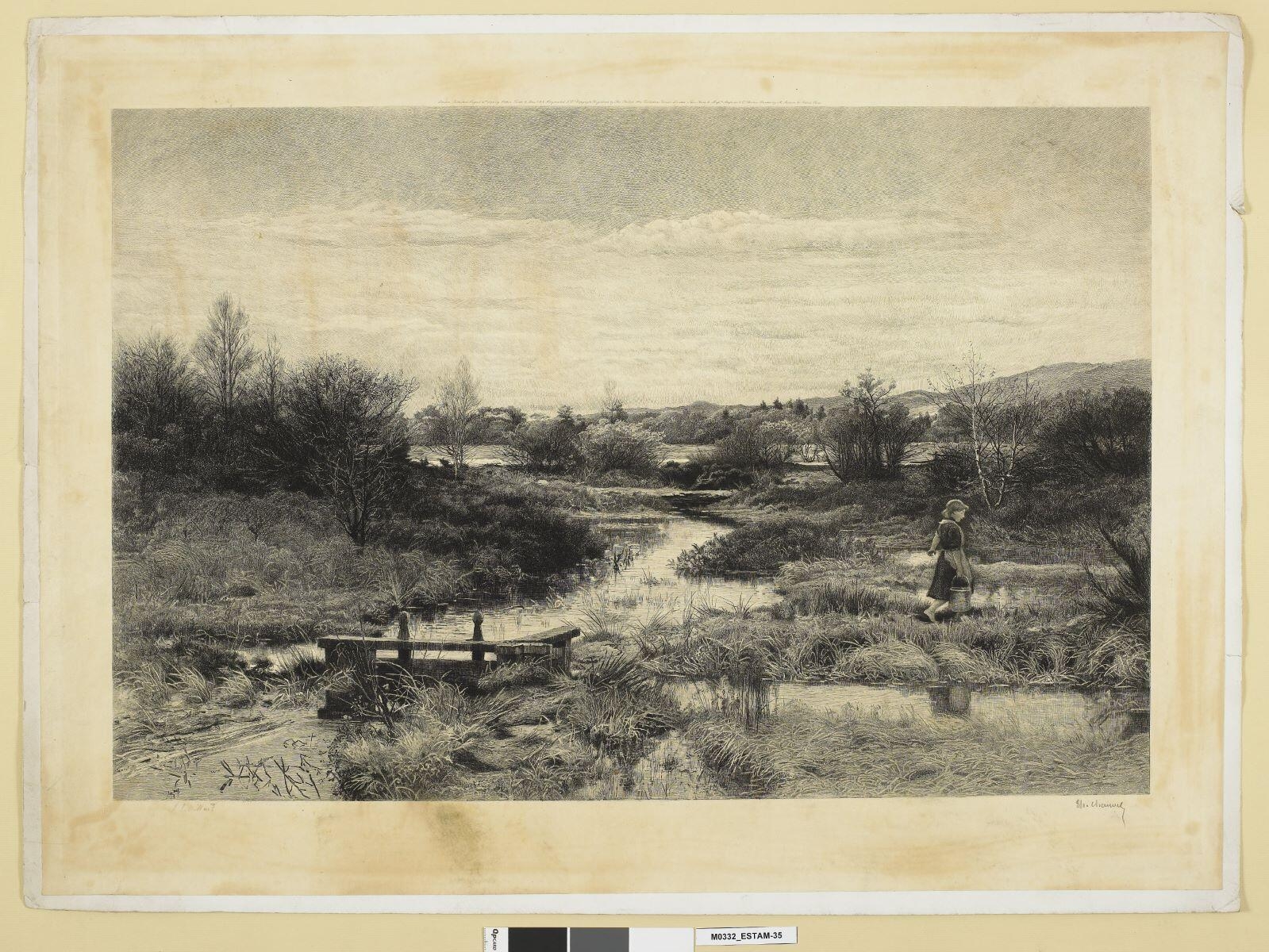 Lingering Autumn ; La Source, Théophile Chauvel, 1892