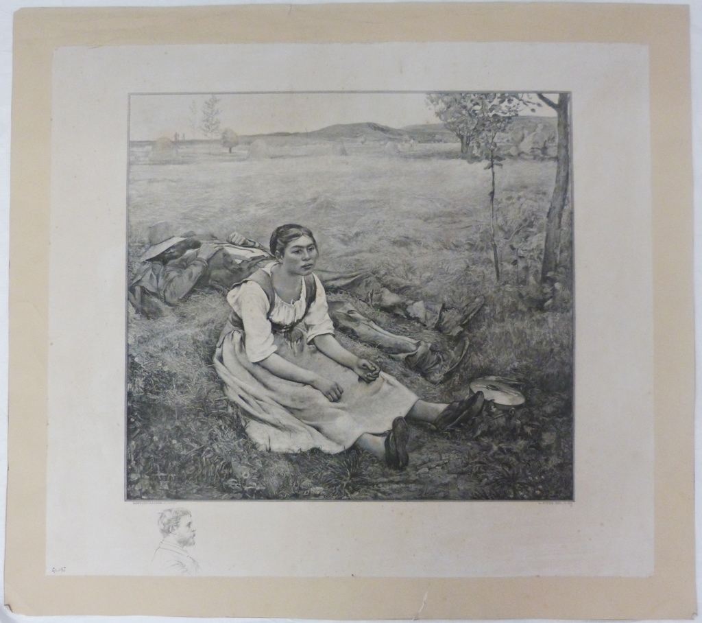 Les Foins, Léon Ruffe, 1893 vers