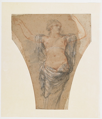 Etude de caryatide, Antoine François Callet, 1774 vers