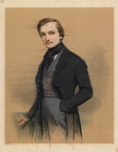 Portrait de Jean Petit, sculpteur, Édouard Baille, 1839