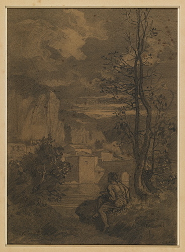 Paysage des environs de Rome_0