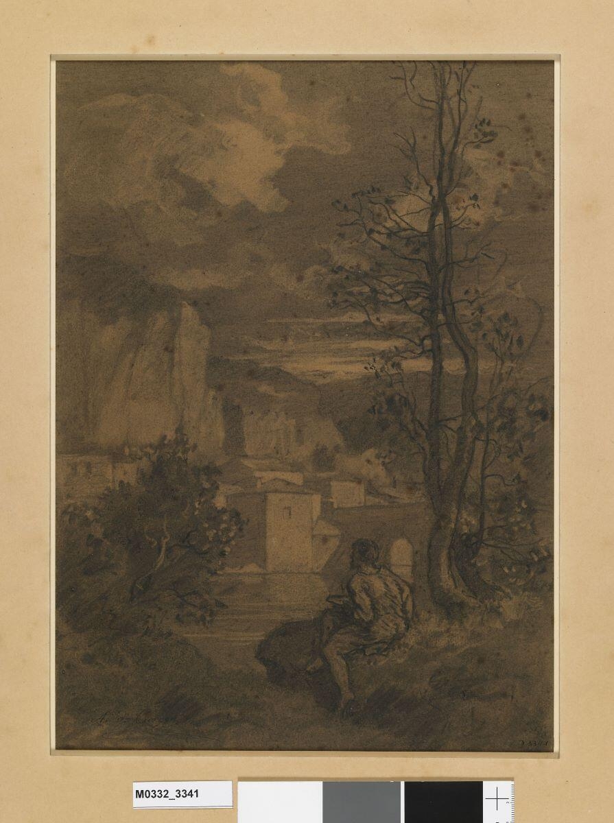 Paysage des environs de Rome_1