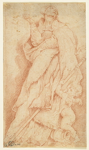 Le Bienheureux Alessandro Sauli en saint Augustin, Charles Natoire, 1735 vers