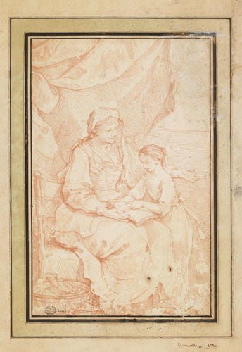 L'éducation de la Vierge, Charles Natoire, 1723 vers,1728