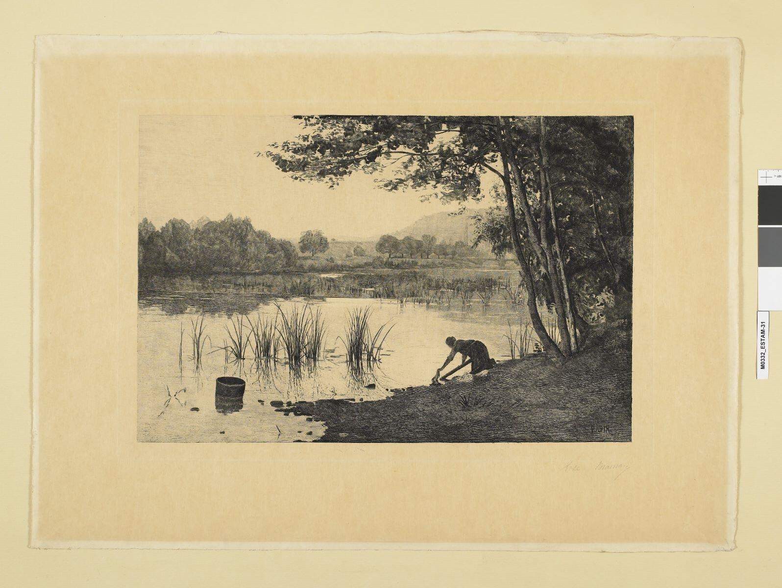Les Bords du Doubs, Rose Maireau, 19e siècle