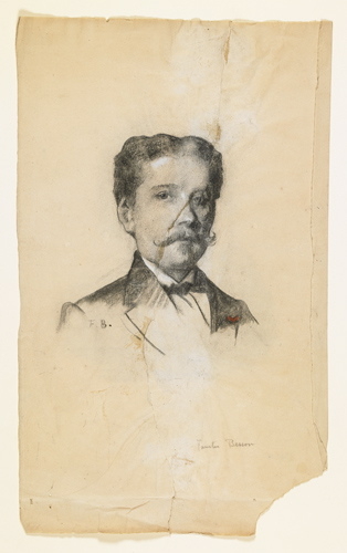 Portrait de G. André, Faustin Besson, 19e siècle