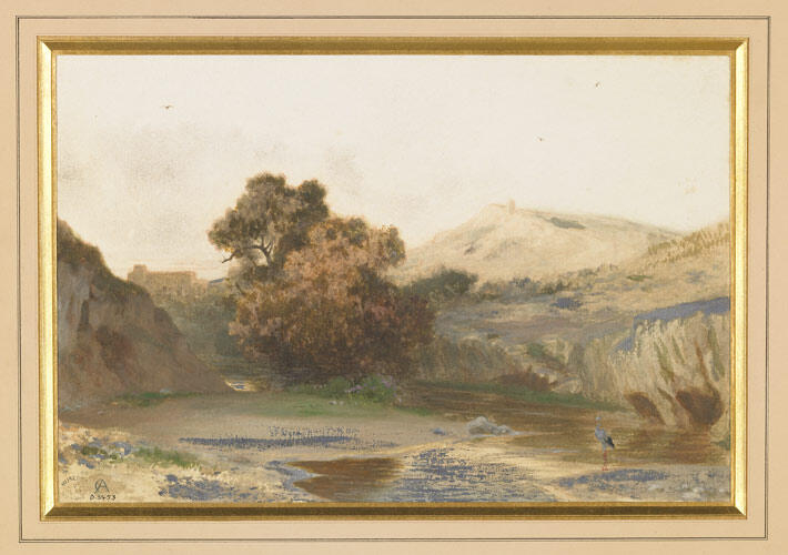 Au bord de l'Ilissus, Alfred de Curzon, 19e siècle