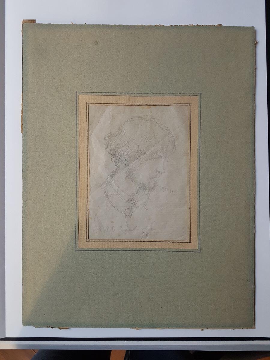 Portrait d'un jeune homme, dit Portrait présumé de Carl Ernst von Stetten, Gustave Courtois, 1877