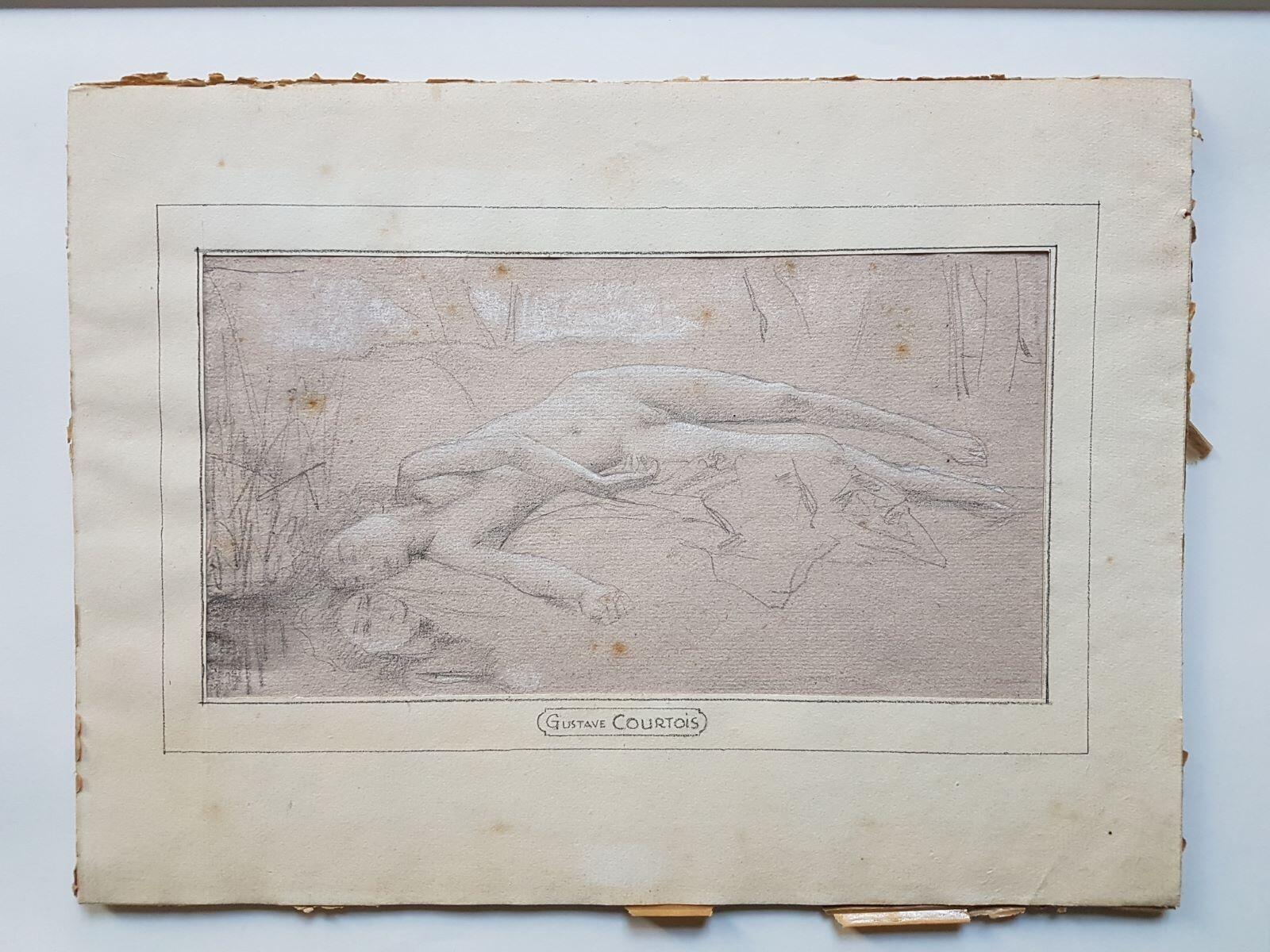 Narcisse, Gustave Courtois, 1876 vers