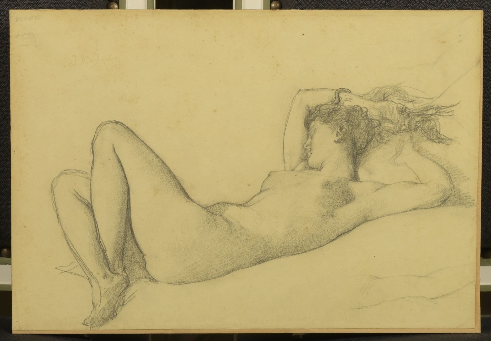 Etude pour le personnage de Méduse, Jules Louis Machard, 2e moitié 19e siècle