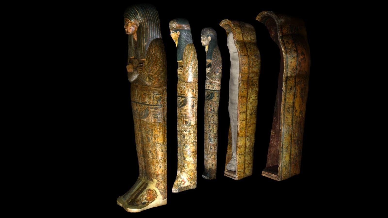 Sarcophages et momie de Séramon_0