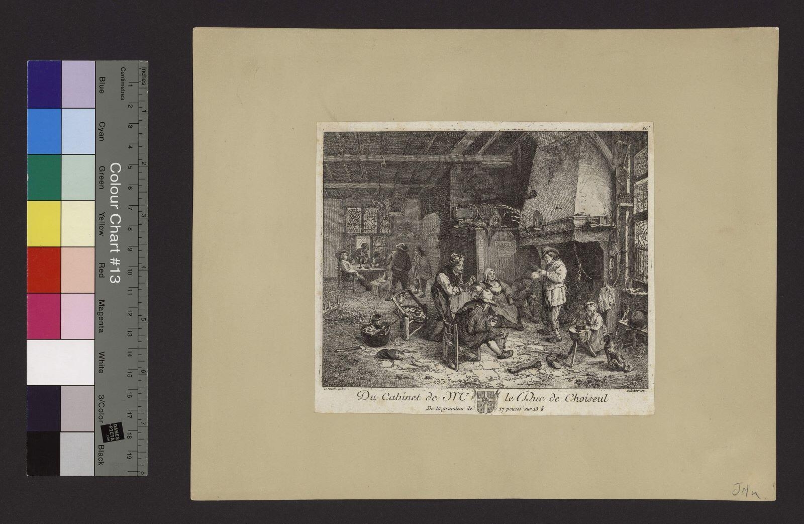 Conversation de paysans dans une auberge, Balthasar Anton Dunker, 1771