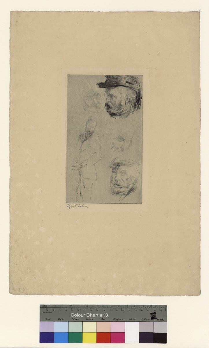 Etude de gueux, Edgar Chahine, 1899