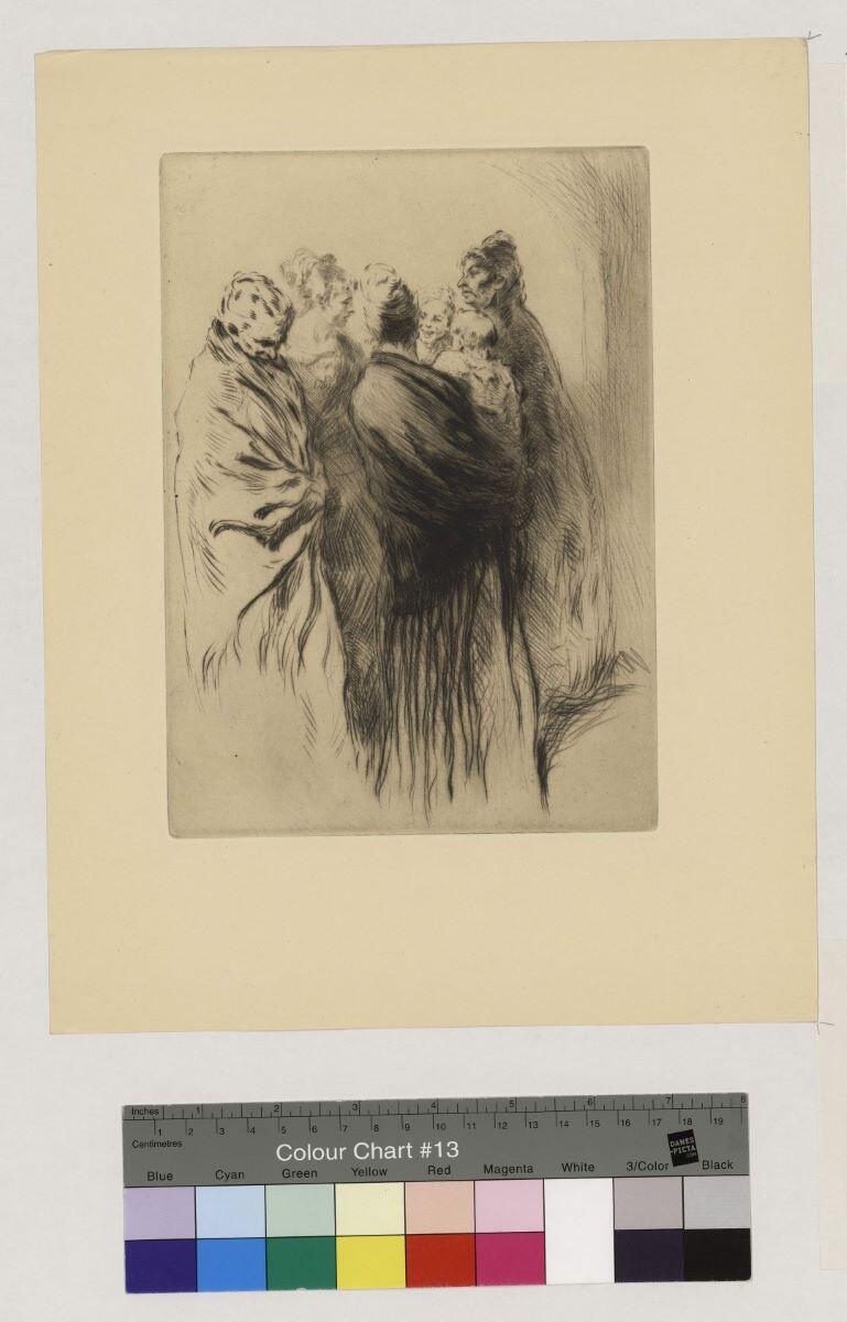 Groupe de Vénitiennes, Edgar Chahine, 1926
