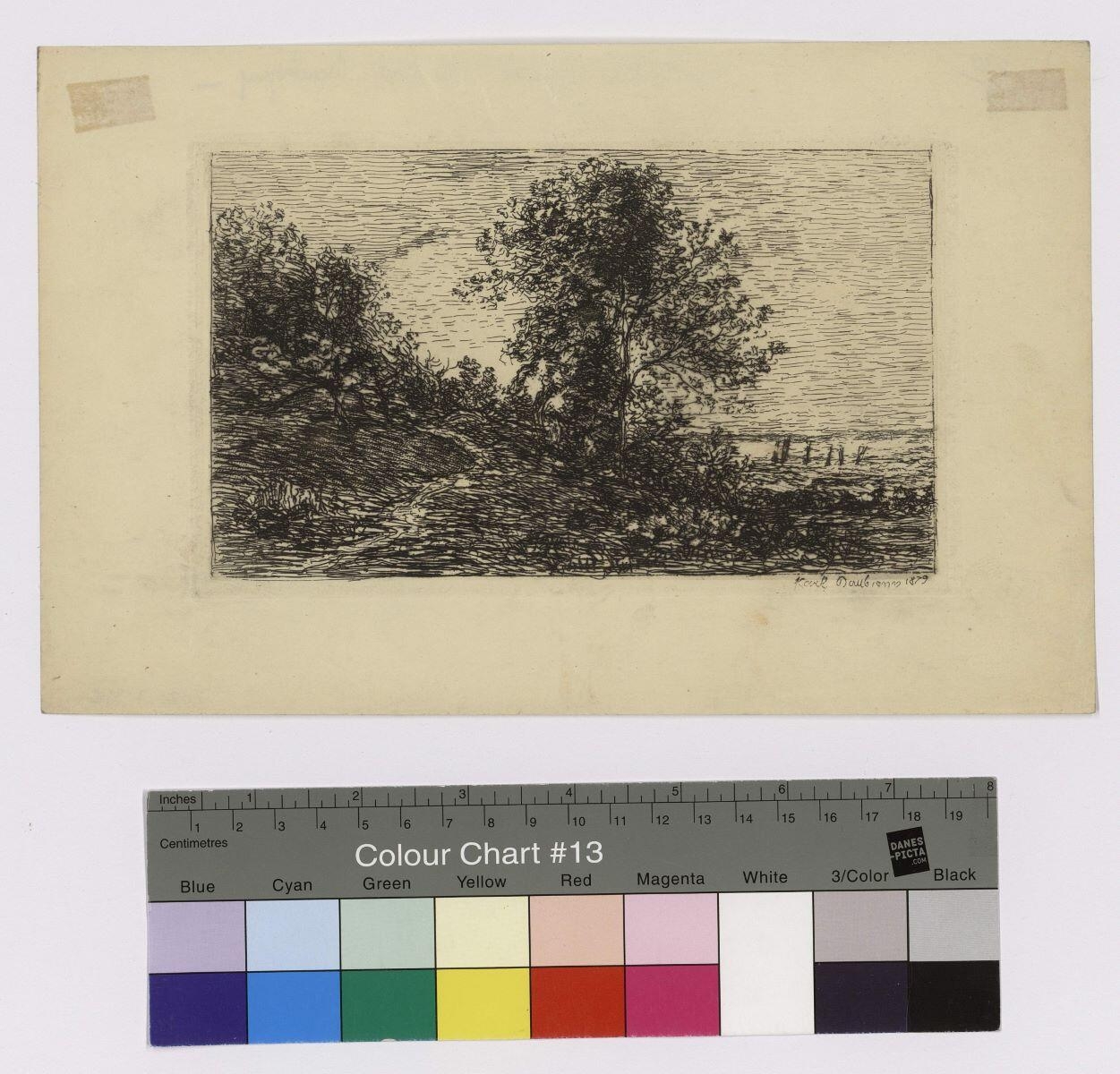 Paysage, Karl-Pierre Daubigny, 1879