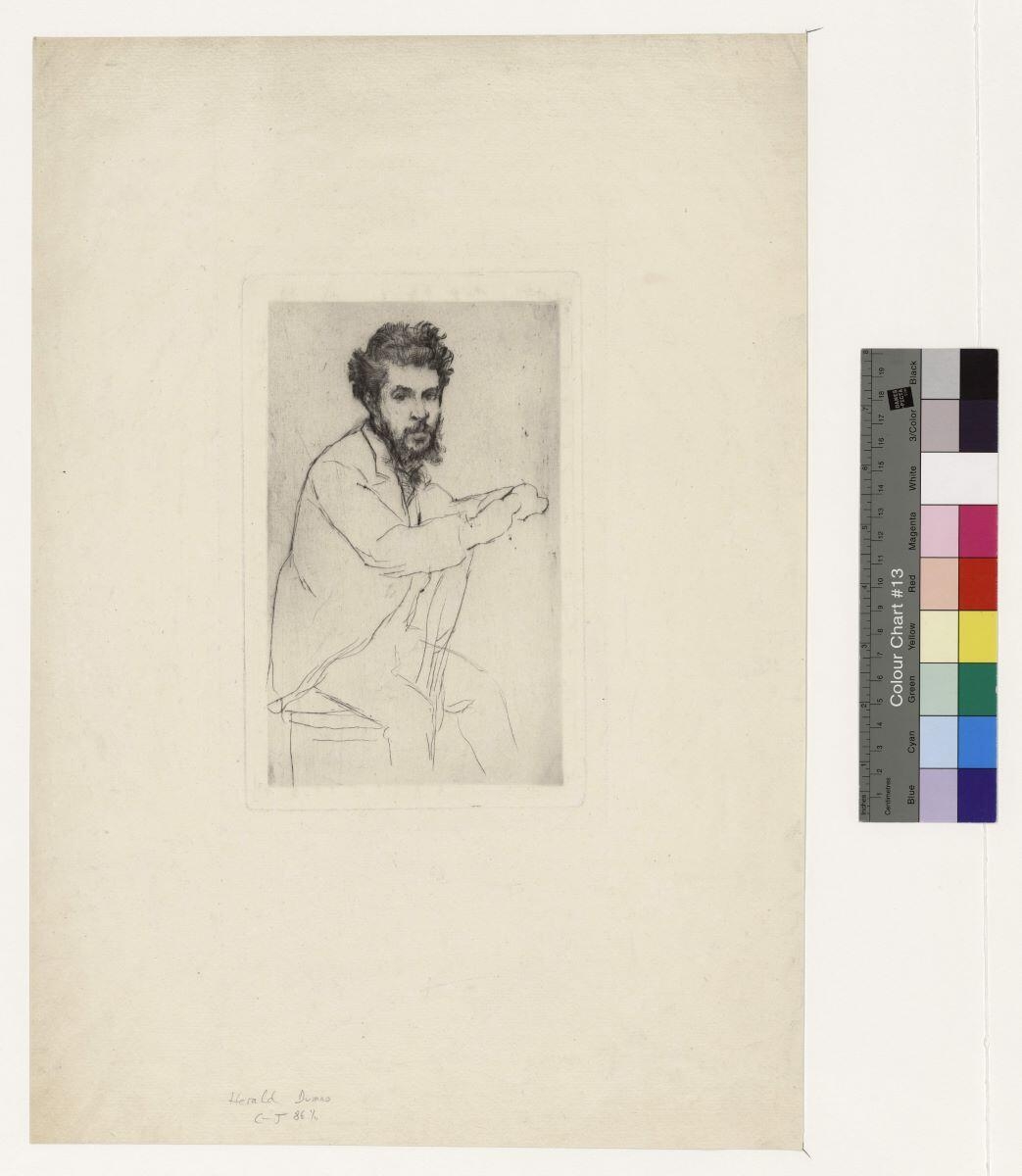 Hérald Dumas, Marcellin Desboutin, 1874