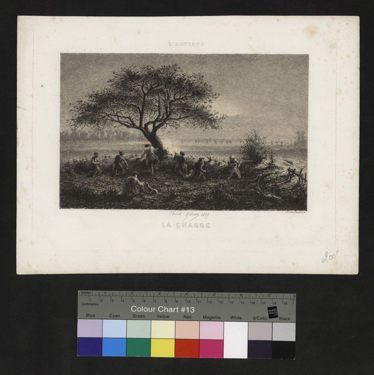La Chasse, Edmond Hédouin, 1857
