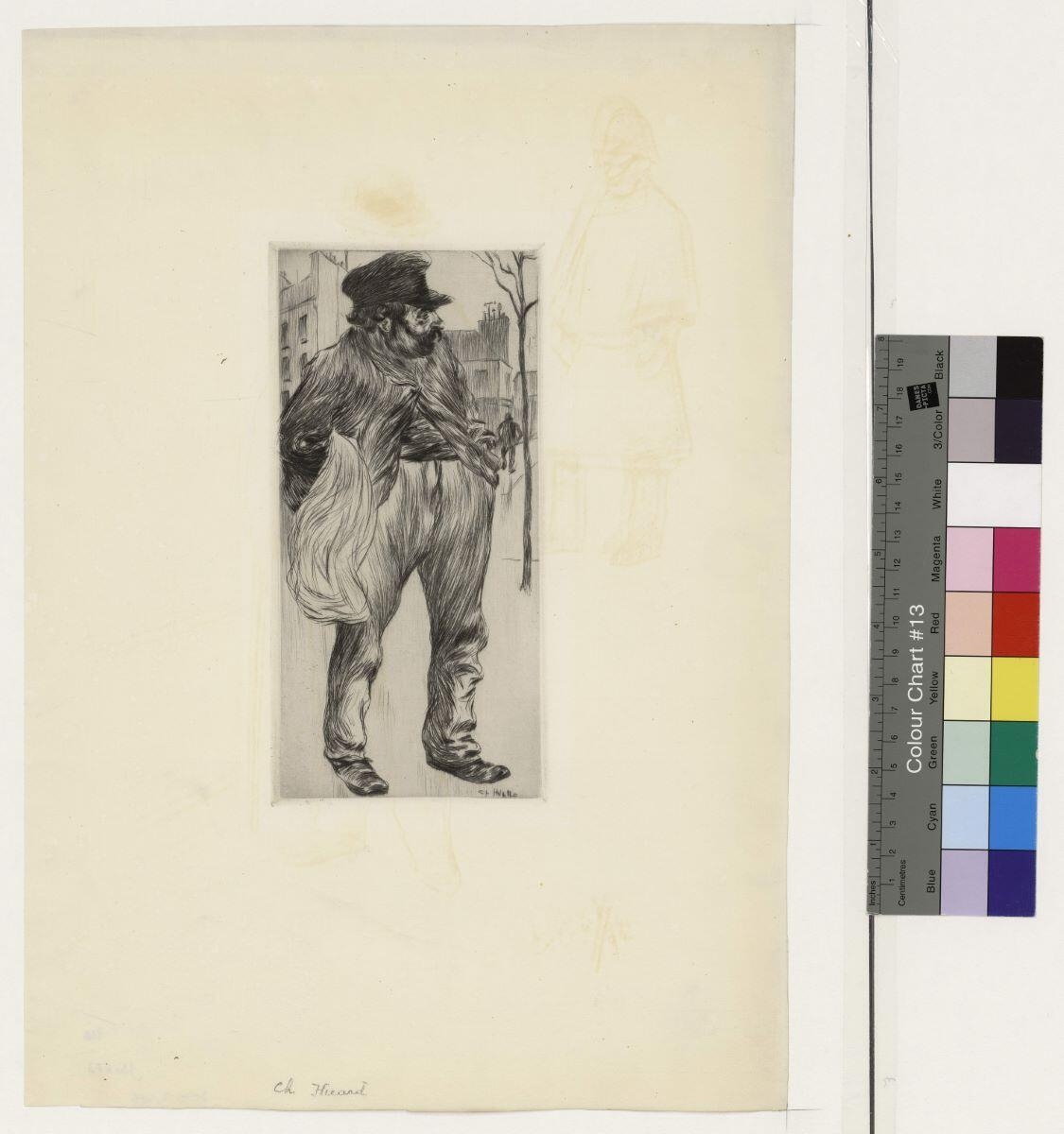 Page de croquis, Charles Huard, 1895