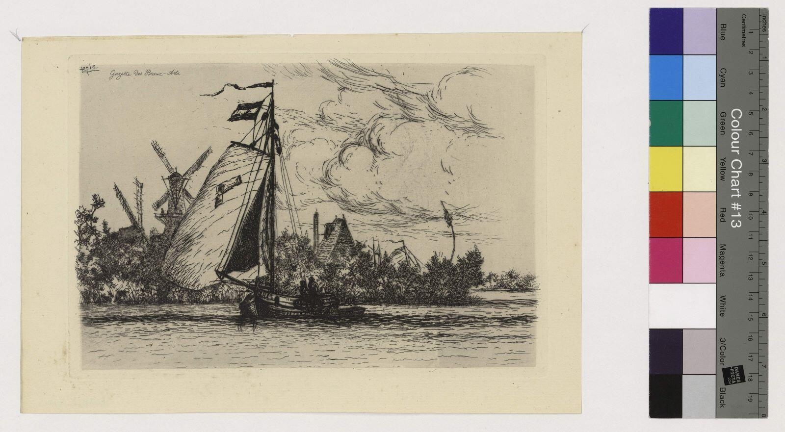 En Hollande, Ludovic Napoléon Lepic, 1870-1876