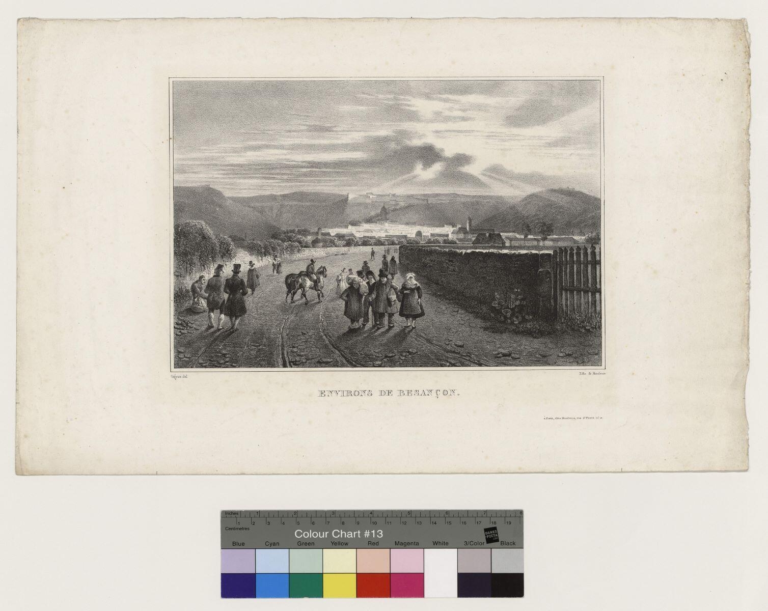 Environs de Besançon, Jean Gigoux, 1828