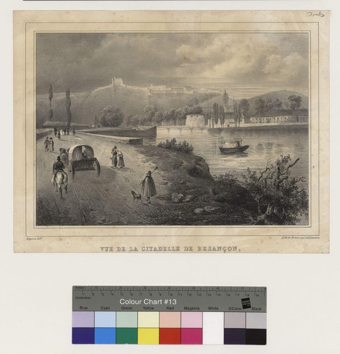 Vue de la Citadelle de Besançon [titre coupé]_0