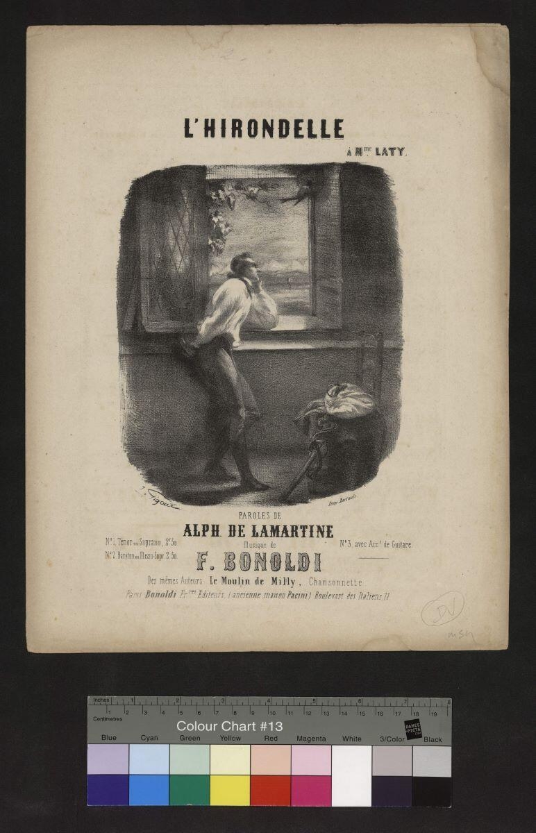 L'Hirondelle, Jean Gigoux, 1831