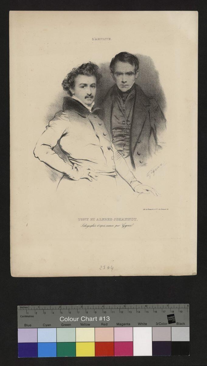 Tony et Alfred Johannot, Jean Gigoux, 1832