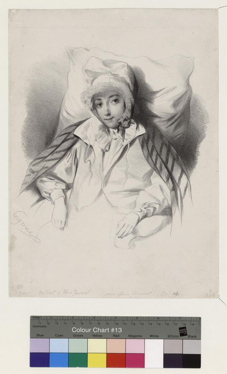 La Jeune Malade, Jean Gigoux, 1833 vers