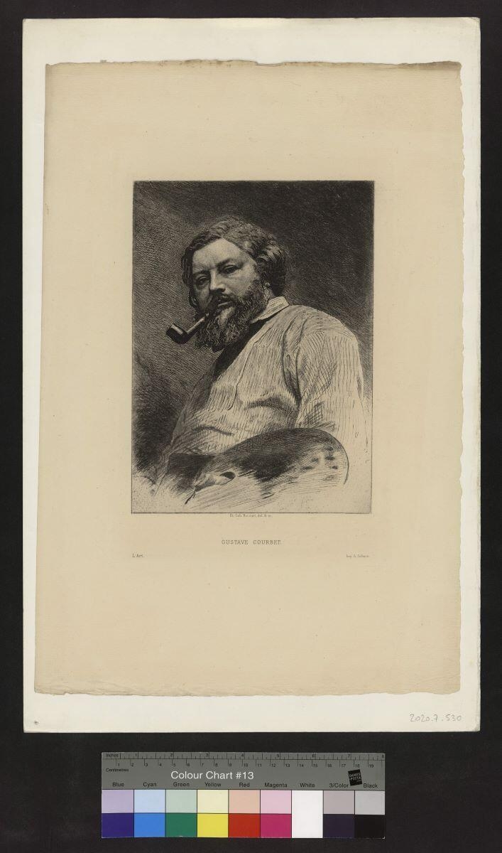 Gustave Courbet, Etienne Bocourt, 1882