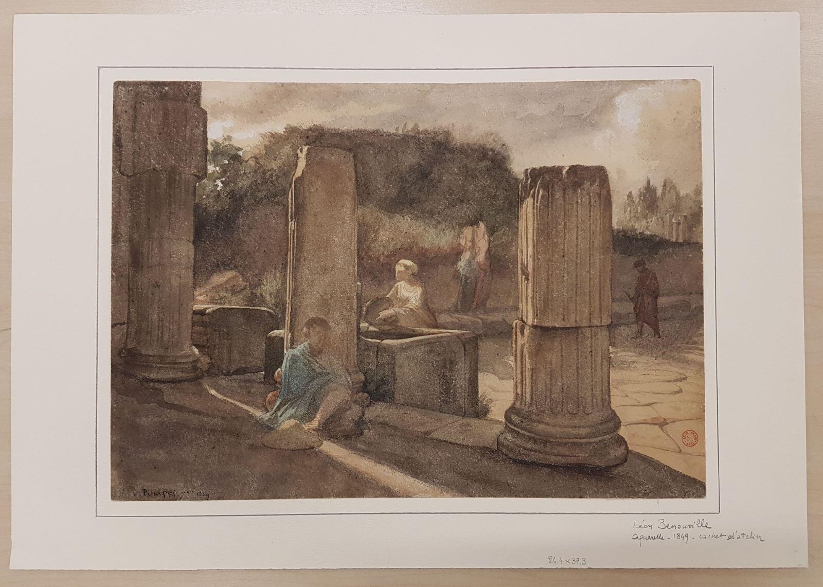 Pompéi, Léon Benouville, 1849