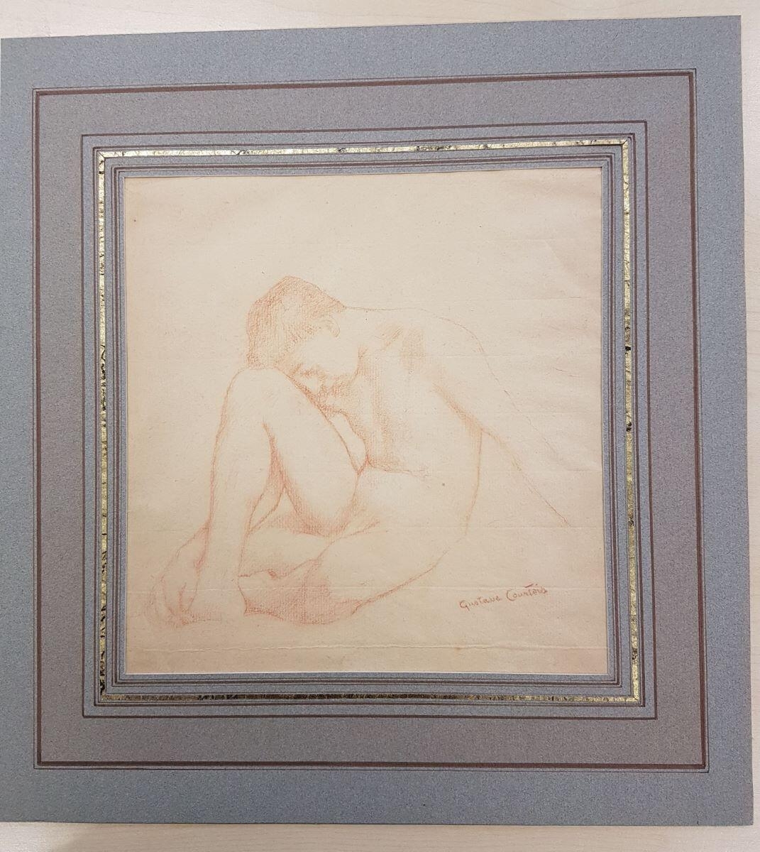 Etude de nu masculin, Gustave Courtois, 1880 vers