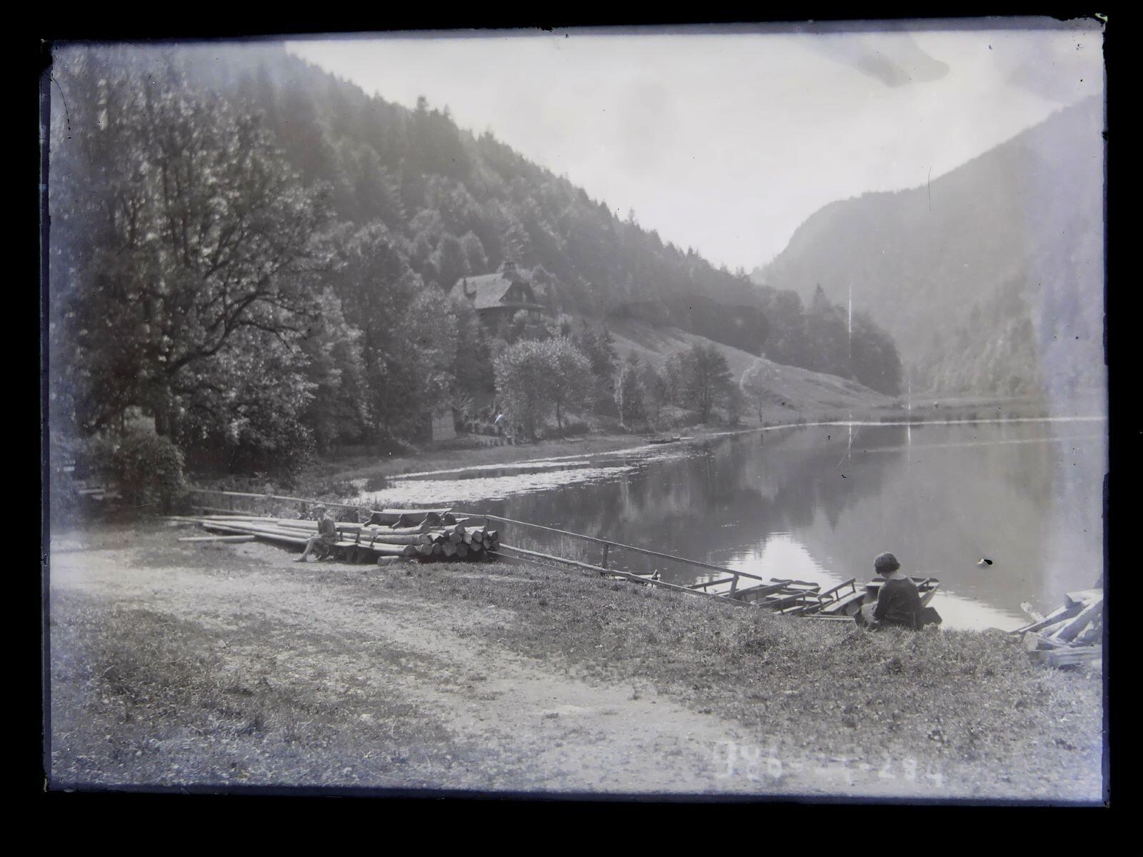 Les gorges du Doubs à Maison Monsieur - Le Pavillon Libellule, Léon Tirode, 4e quart 19e siècle, 1ère moitié 20e siècle