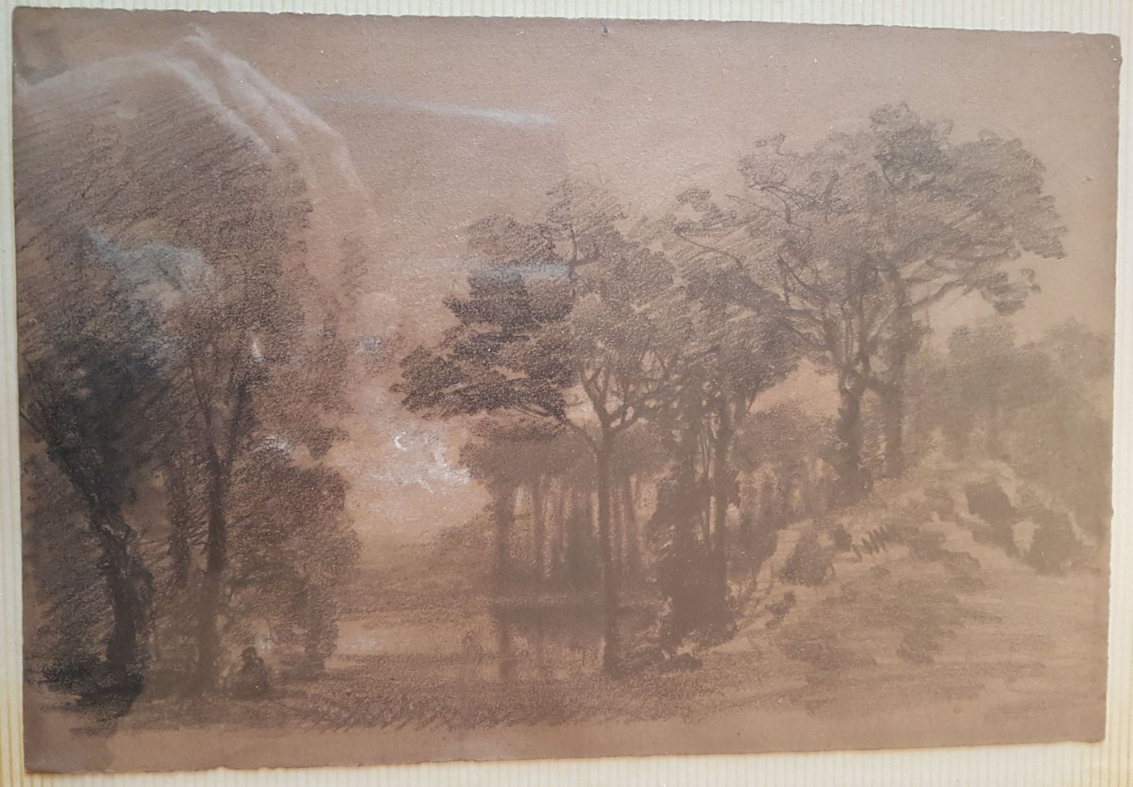 Clair de lune sur la rivière, Antonin Fanart, 2e moitié 19e siècle