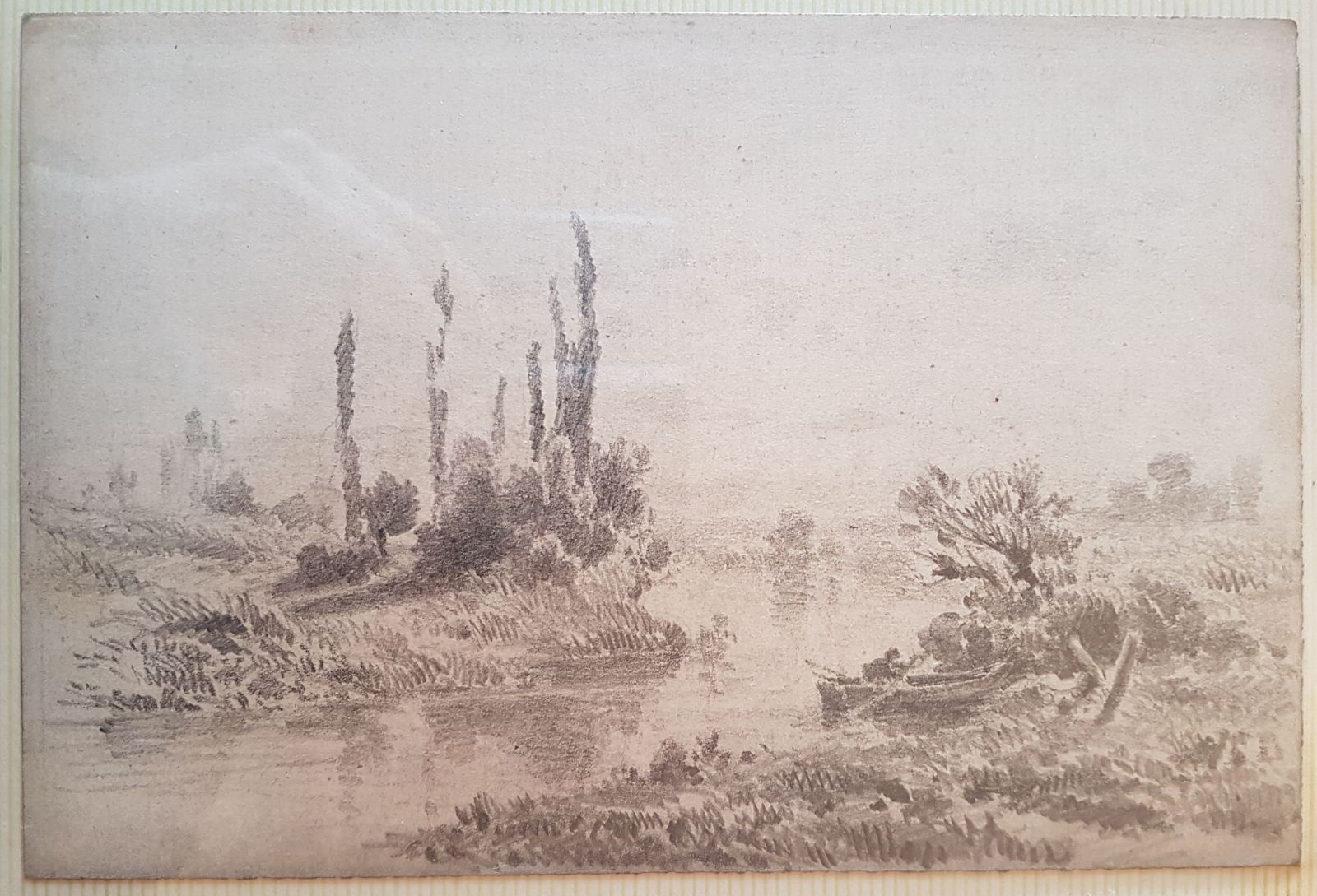 Le pêcheur, Antonin Fanart, 2e moitié 19e siècle